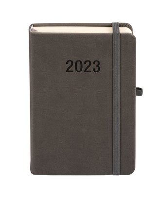 Kalendarz 2023 Vivella Memofix B6 grafitowy DNS