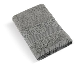 Froté ručník a osuška kolekce Orchidea - tmavě šedá - Ručník 76/045 - 50x100 cm