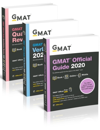 GMAT Official Guide 2020 Bundle