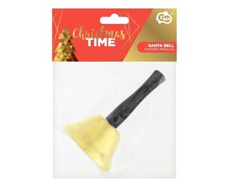 Vánoční zvonek - zlatý