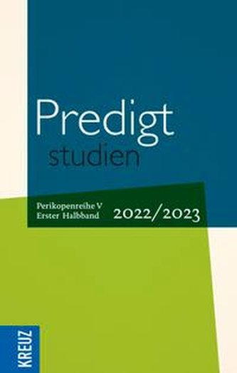 Predigtstudien 2022/2023 - 1. Halbband