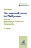 Die Assessorklausur im Zivilprozess