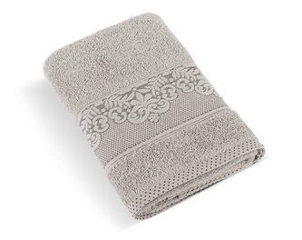 Froté ručník a osuška kolekce Orchidea - šedá - Osuška 77/043 - 70x140 cm