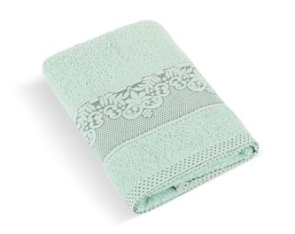 Froté ručník a osuška kolekce Orchidea - světle zelená - Ručník 76/051 - 50x100 cm