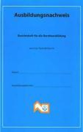 Ausbildungsnachweis Dachdeckerhandwerk