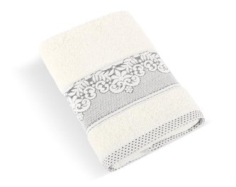 Froté ručník a osuška kolekce Orchidea - vanilková - Ručník 76/004 - 50x100 cm