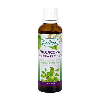 Vilcacora , originální bylinné kapky, 50 ml Dr. Popov