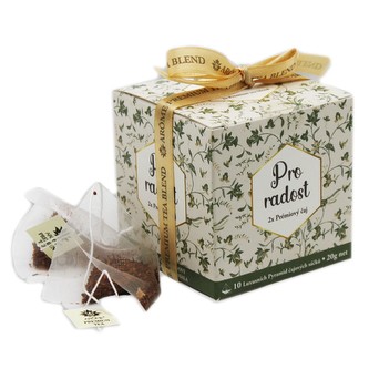 ARÔME Čaj v krabičce, zelený, 2 příchutě po 5 kusech Pro radost