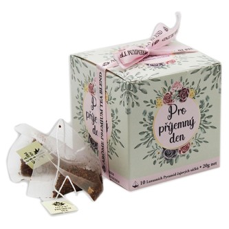 ARÔME Čaj v krabičce, zelený a rooibos, 2 příchutě po 5 kusech Pro příjemný den