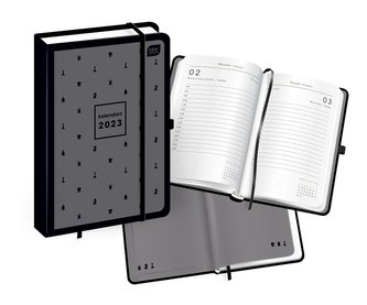 Kalendarz 2023 książkowy A5/384K Chess