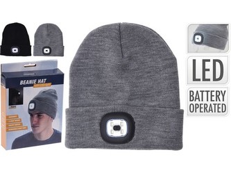 czapka z 4 diodami LED ŠE