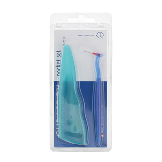 Curaprox Pocket Set CPS 457 - 06, 07, 08, 09, 011 + UHS 451 (červený)