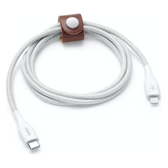 Belkin BOOST Charge Duratek USB-C/Lightning kabel, 1,2m bílý