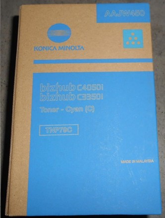 Minolta Toner TNP-79C, azurový do bizhub C3350i, C4050i (9k)
