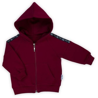 Kojenecká mikinka Nicol Races bordó - velikost 56 (0-3m)