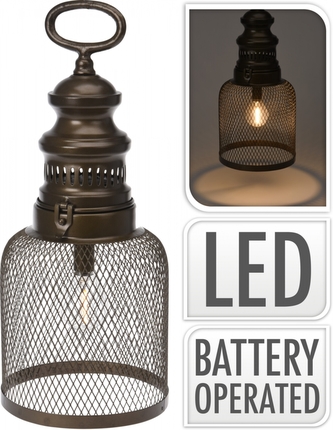 Dekorativní LED lucerna 35,5x15,5 cm