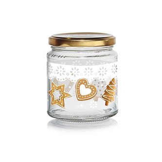 SKLENICE S VÍČKEM 300ML PERNÍČKY