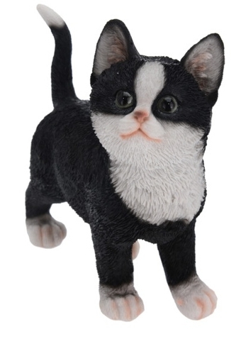 Černá kočka dekorace 20x18,7x8,5 cm