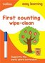 First Counting Age 3-5 Wipe Clean Activity Book : Ideal for Home