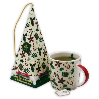 ARÔME Čaj v pyramidě, zelený s heřmánkem a citrónovou trávou, Cesmína