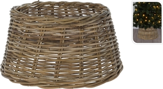 Proutěný kryt na stojan stromečku Kubu 26x50 cm