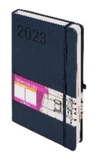 Kalendarz 2023 Formalizm A4 granatowy DNS ANTRA