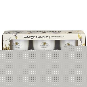 Yankee Candle Sada votivních svíček ve skle Twinkling Lights 3 x 37 g unisex