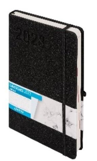 Kalendarz 2023 Skura A5 czarny DNS ANTRA