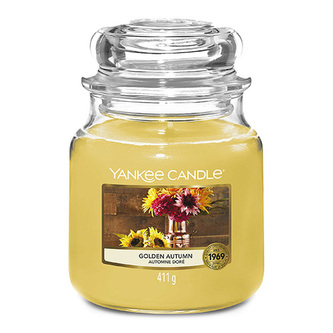 Yankee Candle Aromatická svíčka Classic střední Golden Autumn 411 g unisex