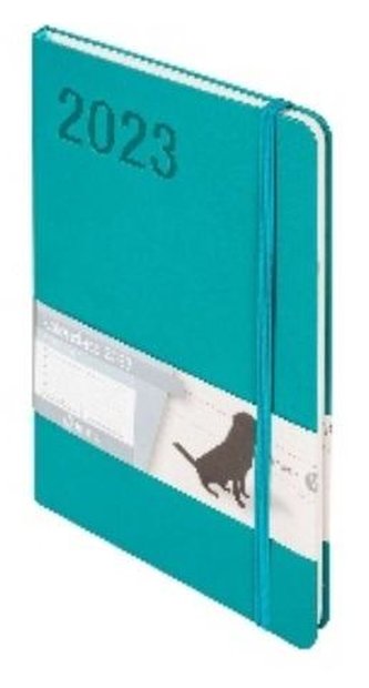 Kalendarz 2023 Minimalizm A5 turkusowy TNS ANTRA