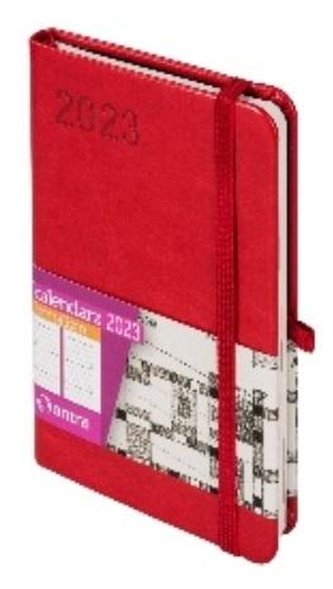 Kalendarz 2023 Formalizm A6 czerwony TDW ANTRA