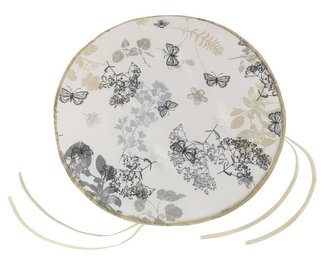 Sedák EMA kulatý hladký - kapradí - průměr 40 cm, výška puru 2 cm