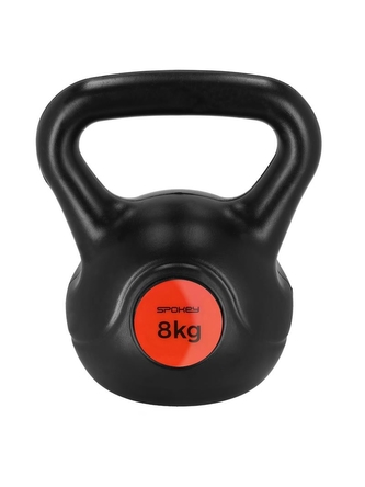 Spokey - KETLA Kettlebell plastová činka 8 kg