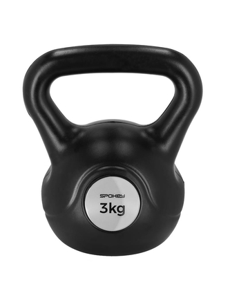 Spokey - KETLA Kettlebell plastová činka 3 kg