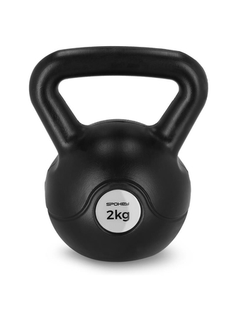 Spokey - KETLA Kettlebell plastová činka 2 kg