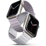 UNIQ Revix oboustranný řemínek pro Apple Watch 41/40/38mm Lilac (fialový/bílý)