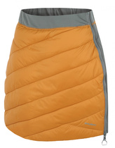 Dámská zimní sukně Freez L mustard/dk. grey green - S