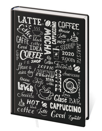 Diář 2020 A5 LYRA týdenní Coffee