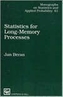 Statistics for Long-Memory Processes