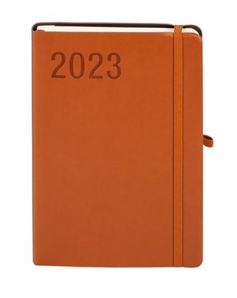 Kalendarz 2023 Minimalizm A5 brązowy DNS ANTRA