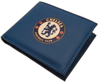 Otevírací peněženka Chelsea FC: Znak (11 x 9 cm) modrý polyuretan