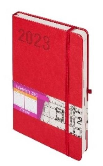 Kalendarz 2023 Formalizm A5 czerwony DNS ANTRA