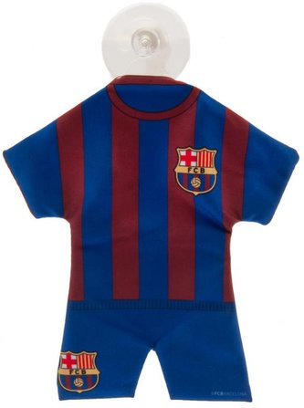 Mini dres do auta FC Barcelona: Blue (16 x 18 cm)