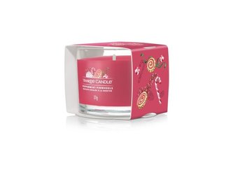 YANKEE CANDLE Peppermint  Pinwheels svíčka votivní 37g