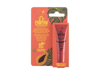Dr. Pawpaw Víceúčelový tónovaný balzám Tinted True Coral Balm (Multipurpose Soothing Balm) 10 ml woman