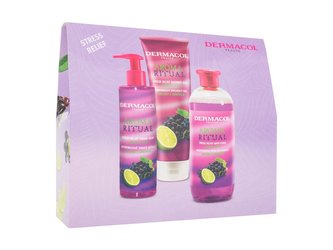 Dermacol Aroma Ritual pěna do koupele 500 ml + sprchový gel 250 ml + tekuté mýdlo 250 ml