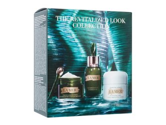 La Mer The Revitalized Look Collection denní pleťový krém The Moisturizing Cream 15 ml + pleťové sérum The Concentrate 15 ml + oční krém The Eye Concentrate 15 ml