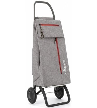 Taška nákupní s kolečky 40 l ROLSER WALLABY šedá