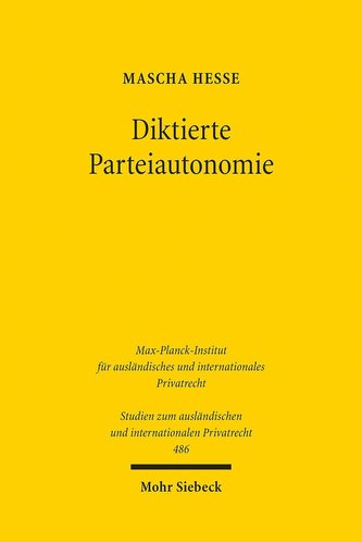 Diktierte Parteiautonomie