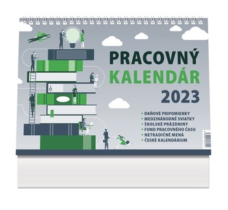 Pracovný kalendár 2023 - stolový kalendár